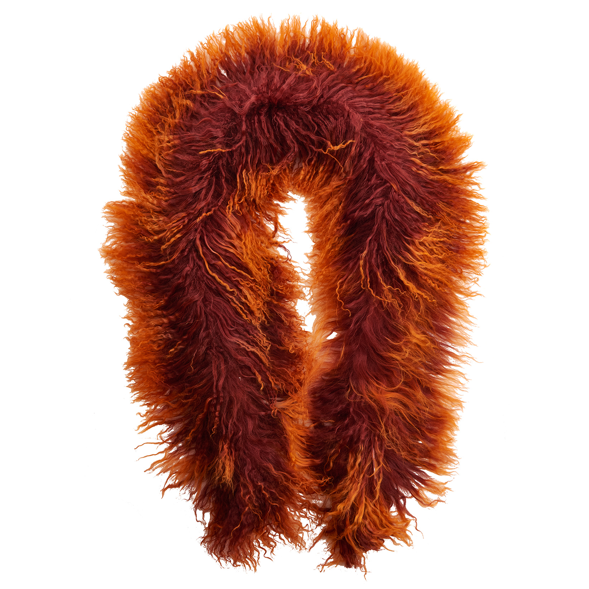 Tibetlamm-Schal-Rot-Orange5jGZl8WbjxV0J Tibetlamm Schal in rot-orange 140 cm