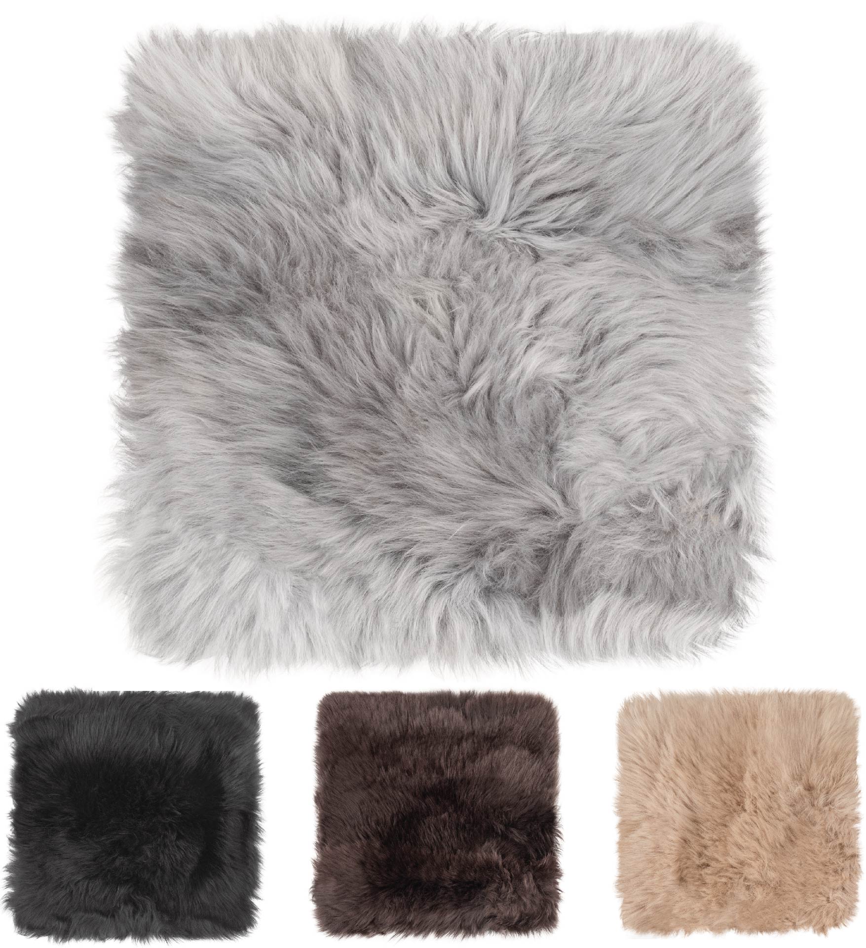 Sitzkissen aus Lammfell